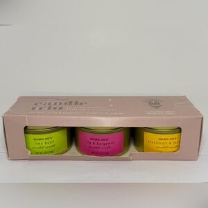 Trader Joe’s Candle Trio Spring Scents